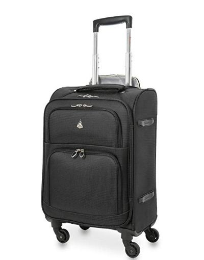 it luggage large 4 wheel expandable trolley suitcase