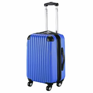 4 wheel carry on suitcase